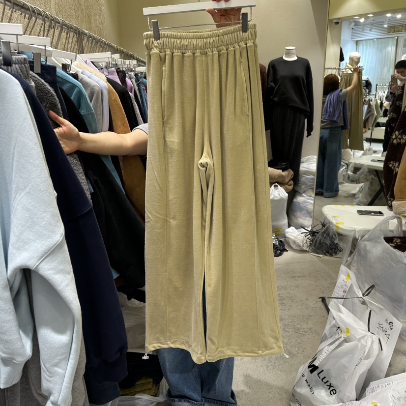 REFLAT東大門㊣代購女士新款推薦時尚人氣職業25秋冬休閑褲REFLAT休閑褲圖色3