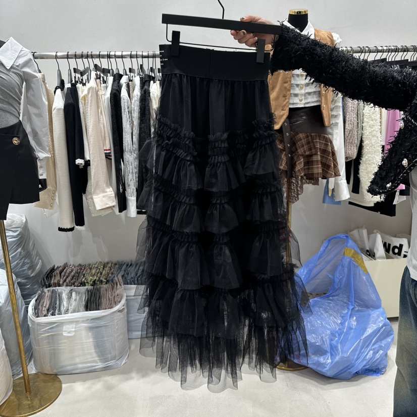 LOTTIMO東大門㊣實拍女裝新款時尚25秋冬休閑職業熱賣推薦長裙BUBBLE/LOTTIMO長裙