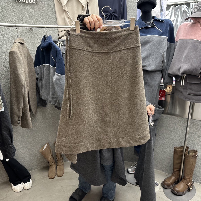 EXIT韓國代購㊣女裝新款職業人氣時尚熱賣25秋冬休閑推薦短裙EXIT短裙