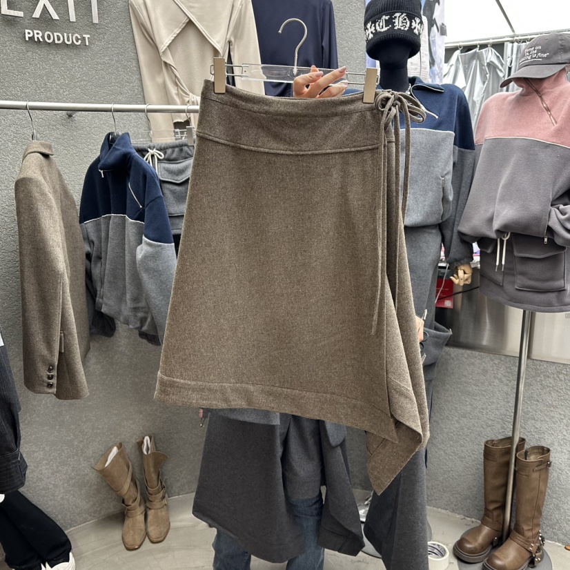 EXIT韓國代購㊣女裝新款職業人氣時尚熱賣25秋冬休閑推薦短裙EXIT短裙圖色2