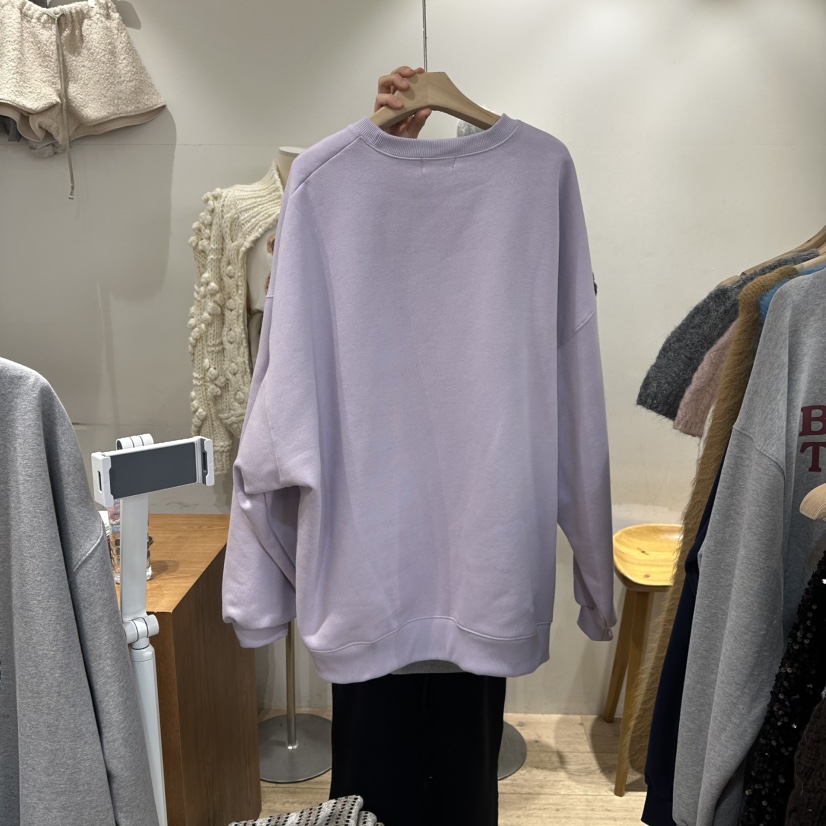 ASSEMBLY韓國直郵㊣女裝新款25秋冬推薦人氣職業熱賣衛衣加絨ASSEMBLY衛衣