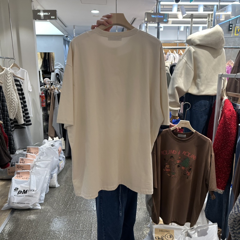 DELLING東大門㊣代購女裝新品推薦職業熱賣休閑時尚人氣T恤DELLINGT恤