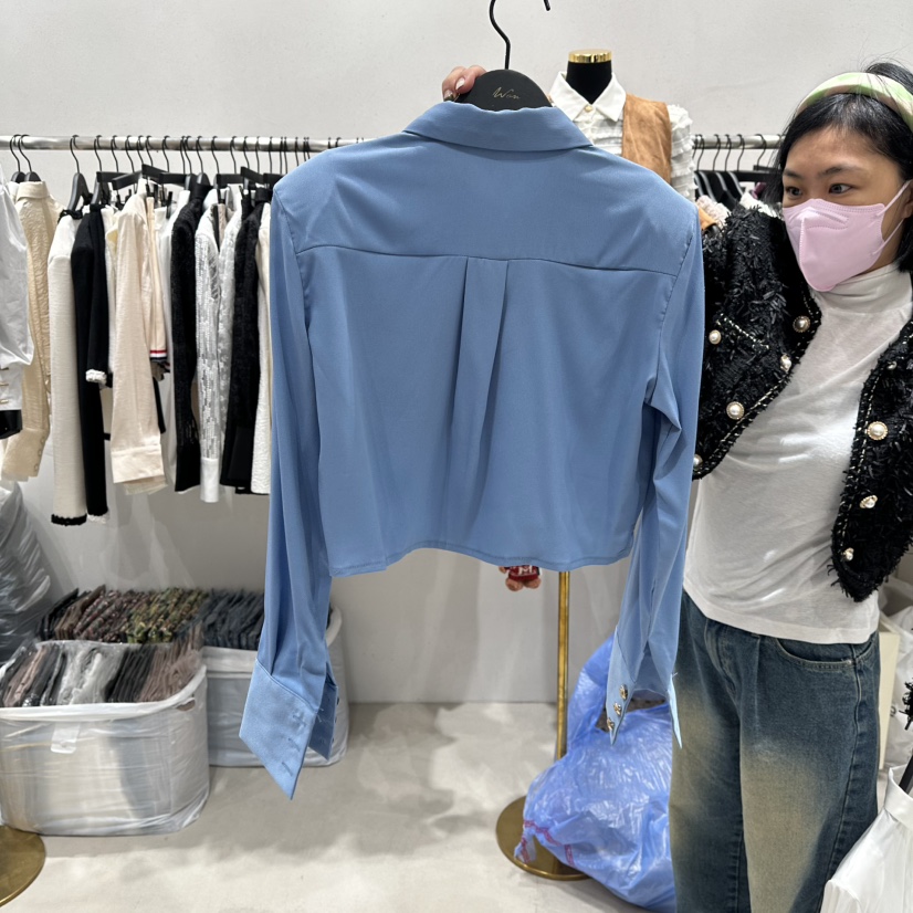 LOTTIMO東大門㊣直郵女裝新款熱賣時尚推薦25秋冬襯衫蕾絲衫LOTTIMO襯衫/蕾絲衫