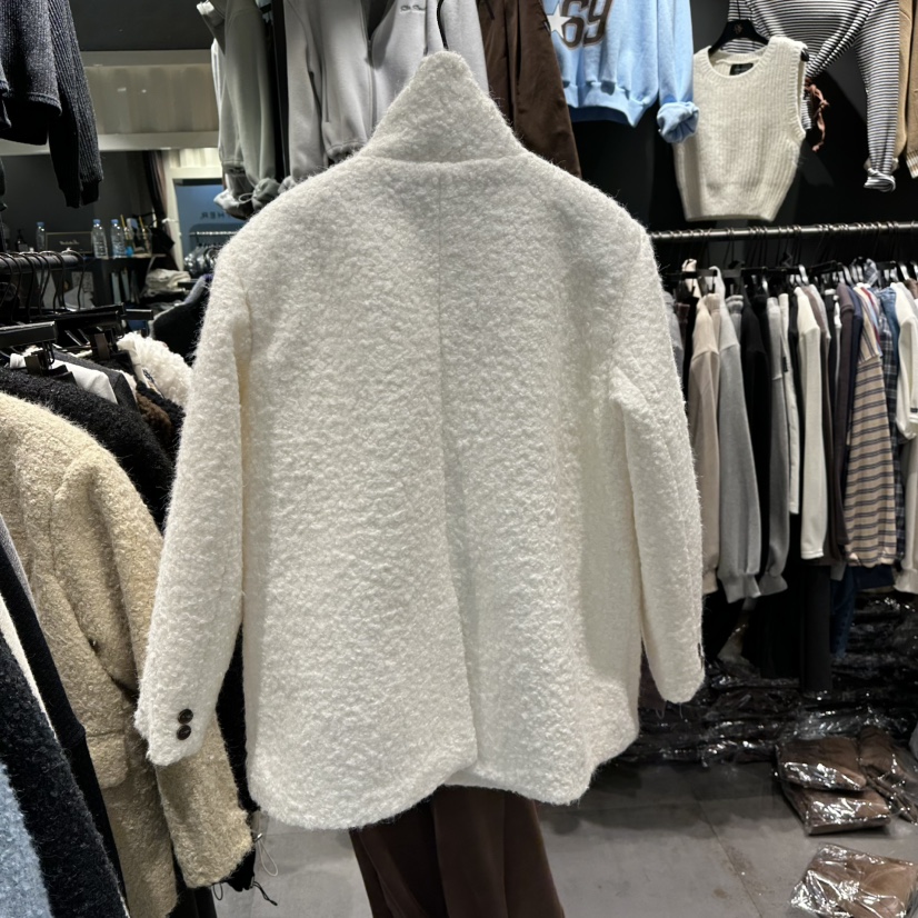 LONE STAR韓國直郵㊣女裝新品職業人氣時尚熱賣休閑短款大衣STAR-L短款大衣