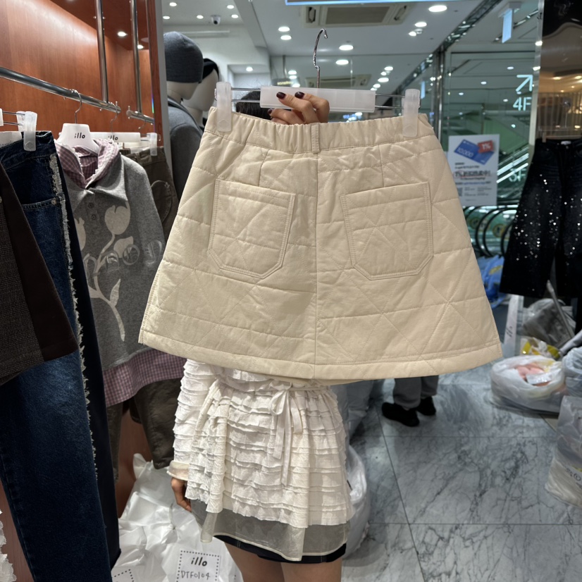 ILLO韓國代購㊣女裝新款25秋冬時尚休閑推薦人氣熱賣職業裙褲ILLO裙褲