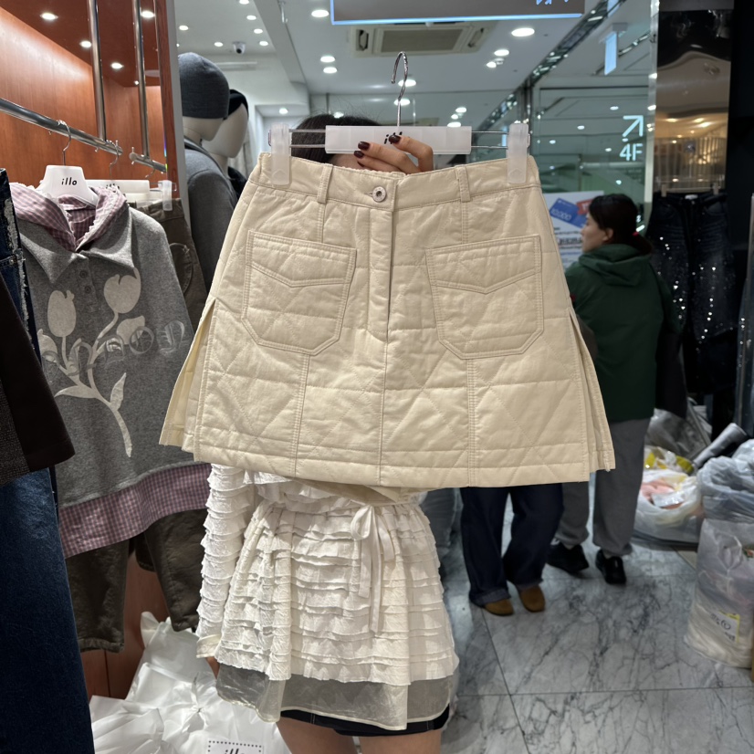 ILLO韓國代購㊣女裝新款25秋冬時尚休閑推薦人氣熱賣職業裙褲ILLO裙褲圖色1