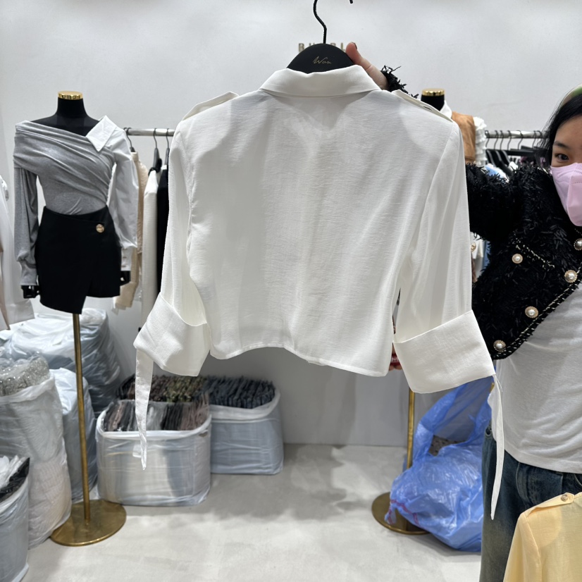 LOTTIMO東大門㊣直郵女裝新款休閑人氣熱賣時尚推薦襯衫蕾絲衫LOTTIMO襯衫/蕾絲衫