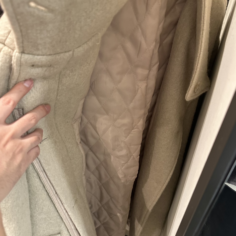 RE STOCK東大門㊣實拍女裝新品休閑人氣推薦中長款大衣高領RE STOCK中長款大衣