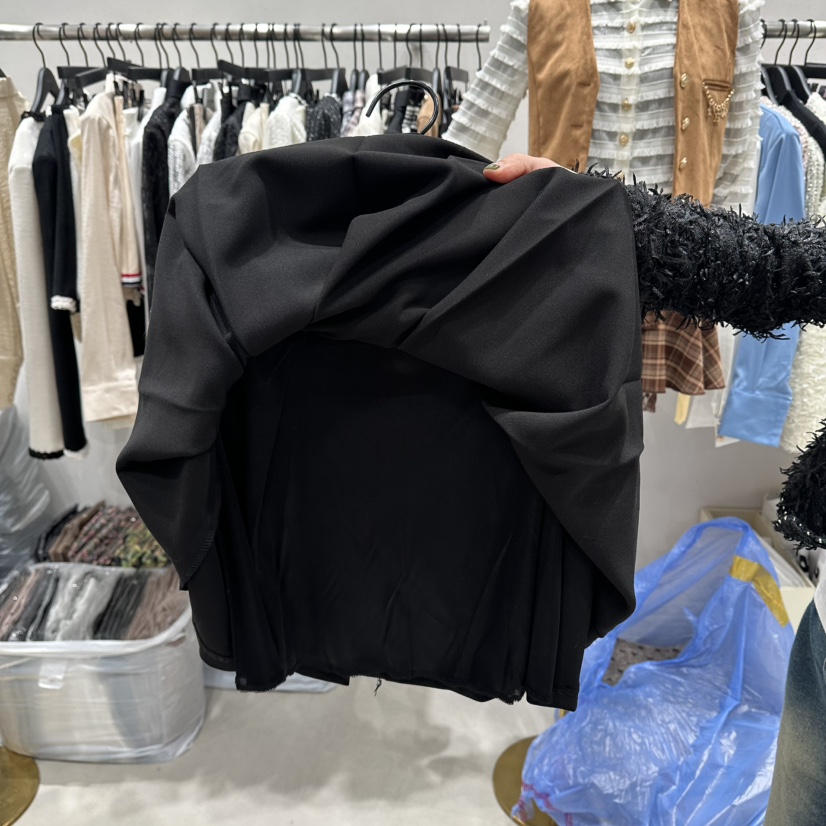 LOTTIMO韓國代購㊣女裝新品人氣職業時尚25秋冬休閑短裙褶裥LOTTIMO短裙