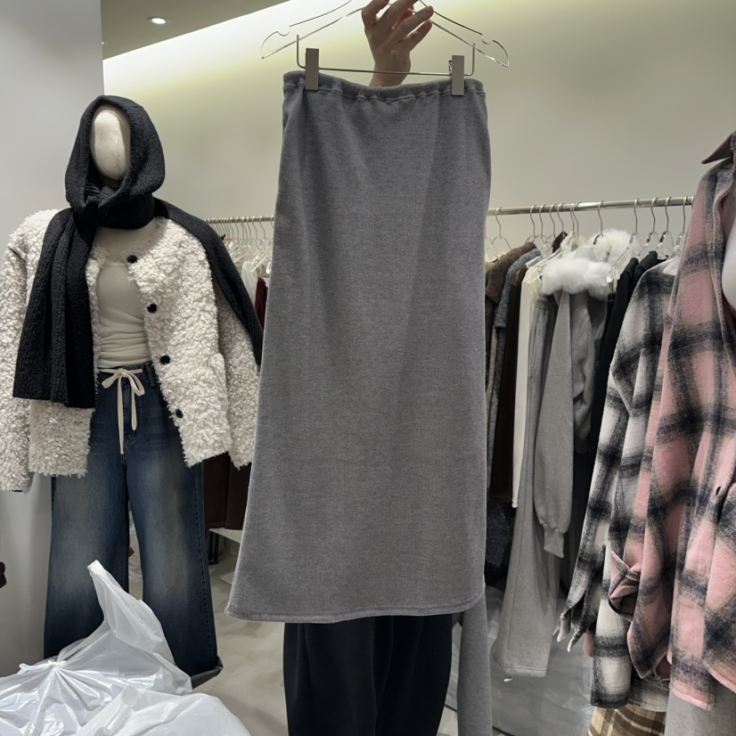 BAIE.38東大門㊣代購女士新款人氣時尚職業25秋冬休閑長裙BAIE.38長裙