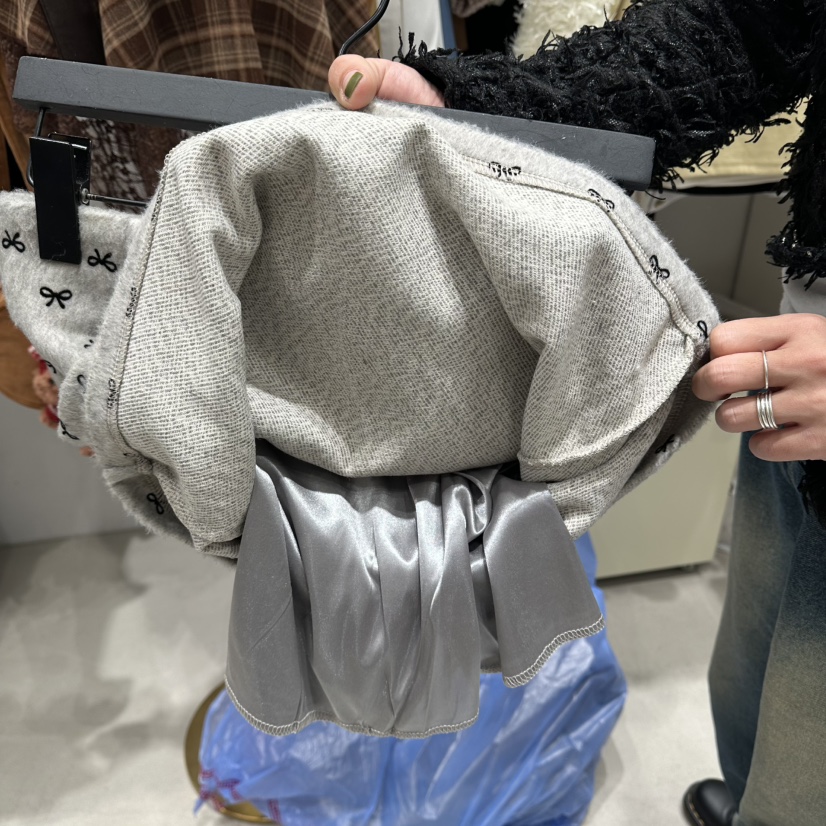 LOTTIMO韓國直郵㊣女士新款人氣25秋冬職業熱賣推薦時尚短裙LOTTIMO短裙