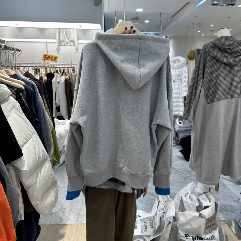 REVE-L東大門㊣代購女士新款職業25秋冬時尚休閑衛衣連帽衫REVE-L衛衣