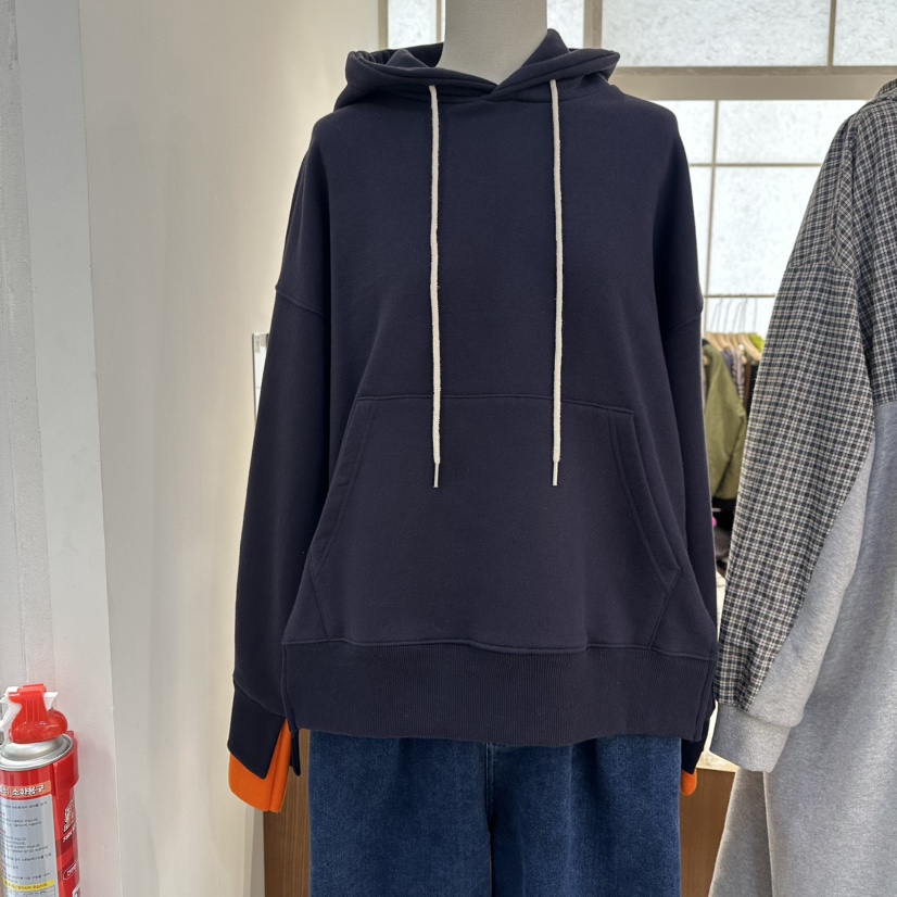 REVE-L東大門㊣代購女士新款職業25秋冬時尚休閑衛衣連帽衫REVE-L衛衣圖色3