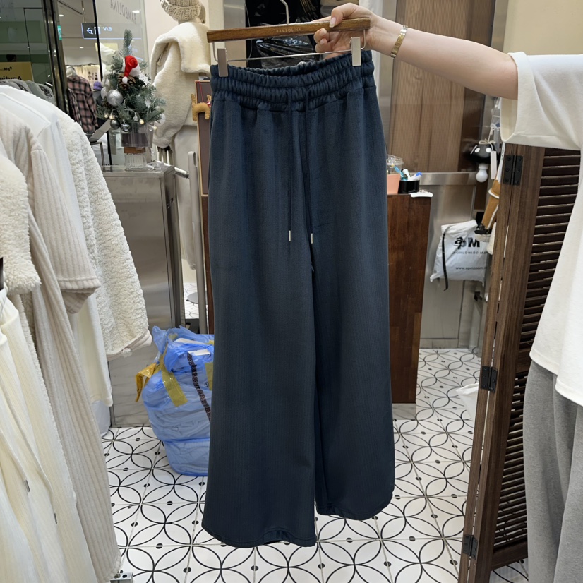 BAMBOLINA韓國代購㊣女裝新品休閑真品人氣推薦時尚25秋冬休閑褲BAMBOLINA休閑褲圖色2