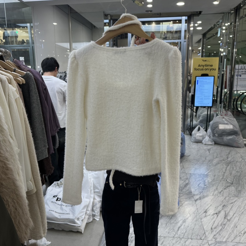 FOUNDATION東大門㊣實拍女士新款25秋冬真品人氣職業針織衫FOUNDATION針織衫
