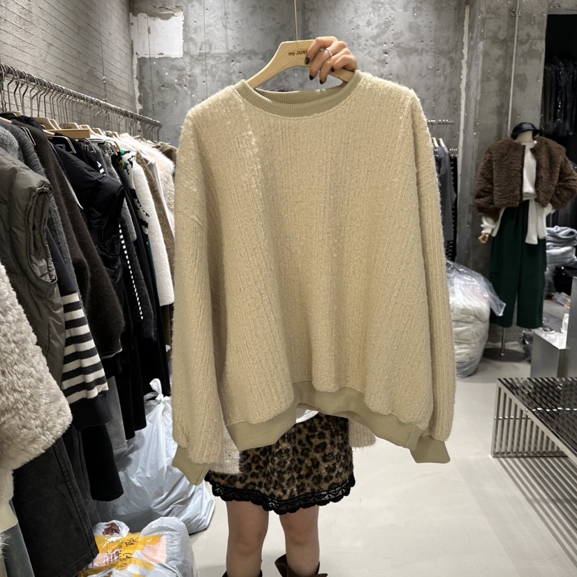 JUNI韓國直郵㊣女士新款真品25秋冬時尚職業休閑推薦熱賣衛衣my juni衛衣圖色4