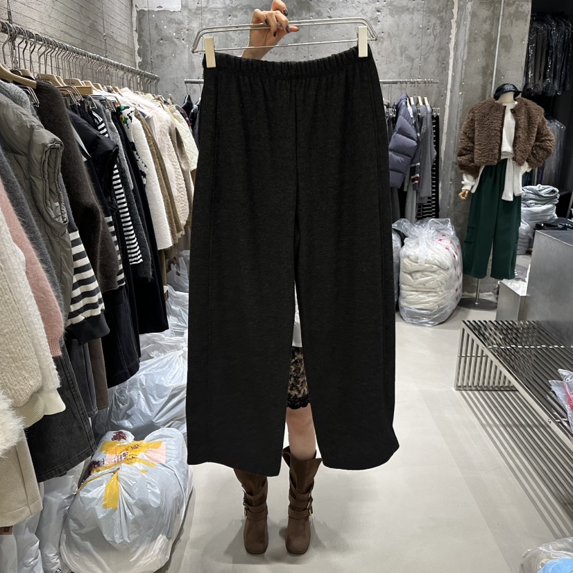 JUNI韓國直郵㊣女裝新款人氣真品推薦時尚熱賣休閑25秋冬休閑褲my juni休閑褲