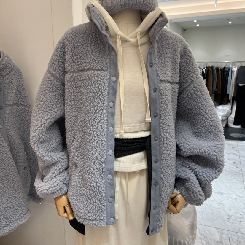 VENIR-a韓國代購㊣女士新品推薦熱賣休閑人氣25秋冬真品夾克VENIR-a夾克圖色1