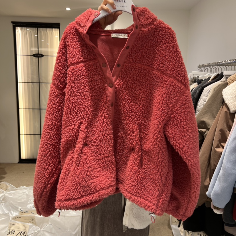 VENIR-a韓國代購㊣女士新品推薦熱賣休閑人氣25秋冬真品夾克VENIR-a夾克圖色2