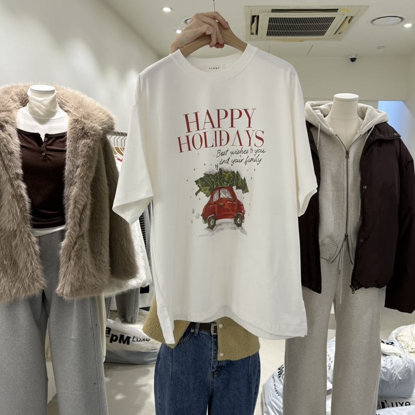 GLORY東大門㊣實拍女士新品熱賣時尚推薦真品人氣25秋冬T恤GLORYT恤圖色1