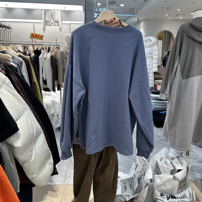 REVE-L韓國代購㊣女士新款職業推薦休閑25秋冬人氣熱賣衛衣REVE-L衛衣