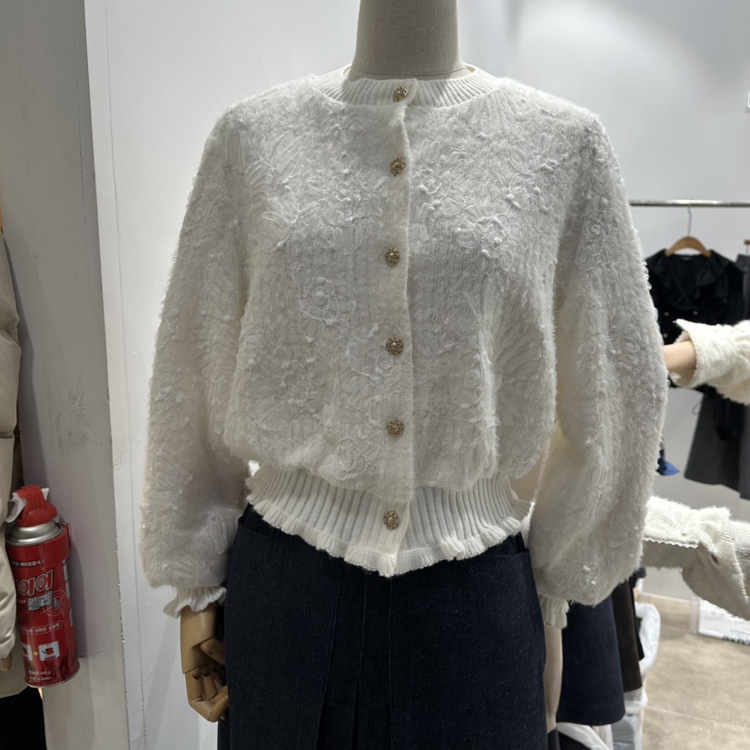 ENVY東大門㊣直郵女士新款人氣時尚職業真品休閑針織衫開衫ENVY針織衫圖色1