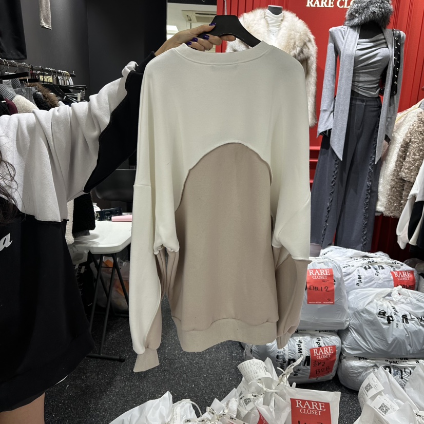 RARE CLOSET韓國直郵㊣女裝新品熱賣職業休閑推薦人氣衛衣RARE CLOSET衛衣