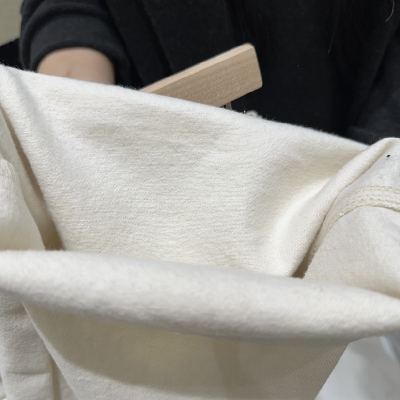 EN.U韓國代購㊣女士新款真品時尚職業25秋冬休閑褲奶油色混紡EN.U休閑褲