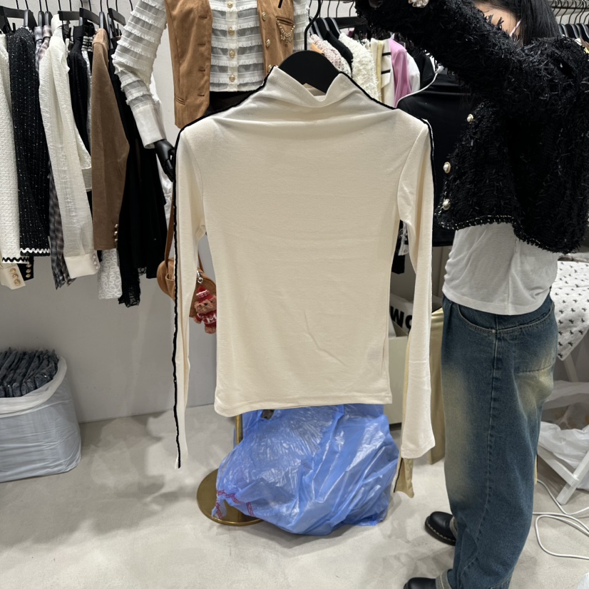 LOTTIMO韓國代購㊣女士新款推薦真品人氣職業時尚25秋冬長袖T恤LOTTIMO長袖T恤圖色1