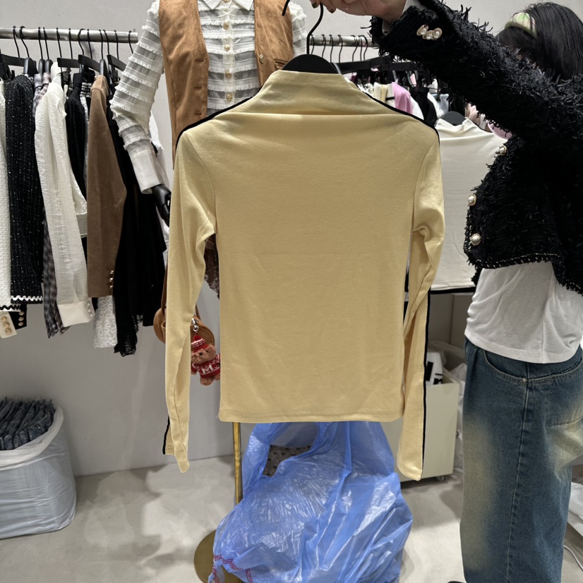 LOTTIMO韓國代購㊣女士新款推薦真品人氣職業時尚25秋冬長袖T恤LOTTIMO長袖T恤圖色2