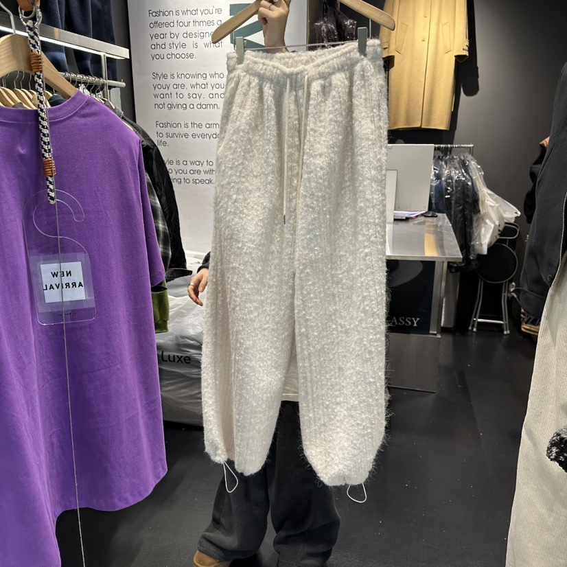 EL BOSQUE東大門㊣實拍女士新品職業真品推薦熱賣休閑褲兔子EL BOSQUE休閑褲圖色1