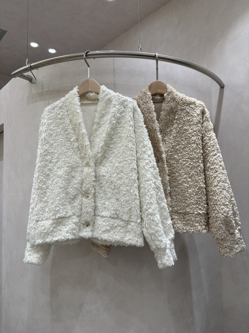 WHO IS SHE東大門㊣代購女士新款25秋冬真品夾克泰迪熊開衫WHO IS SHE夾克