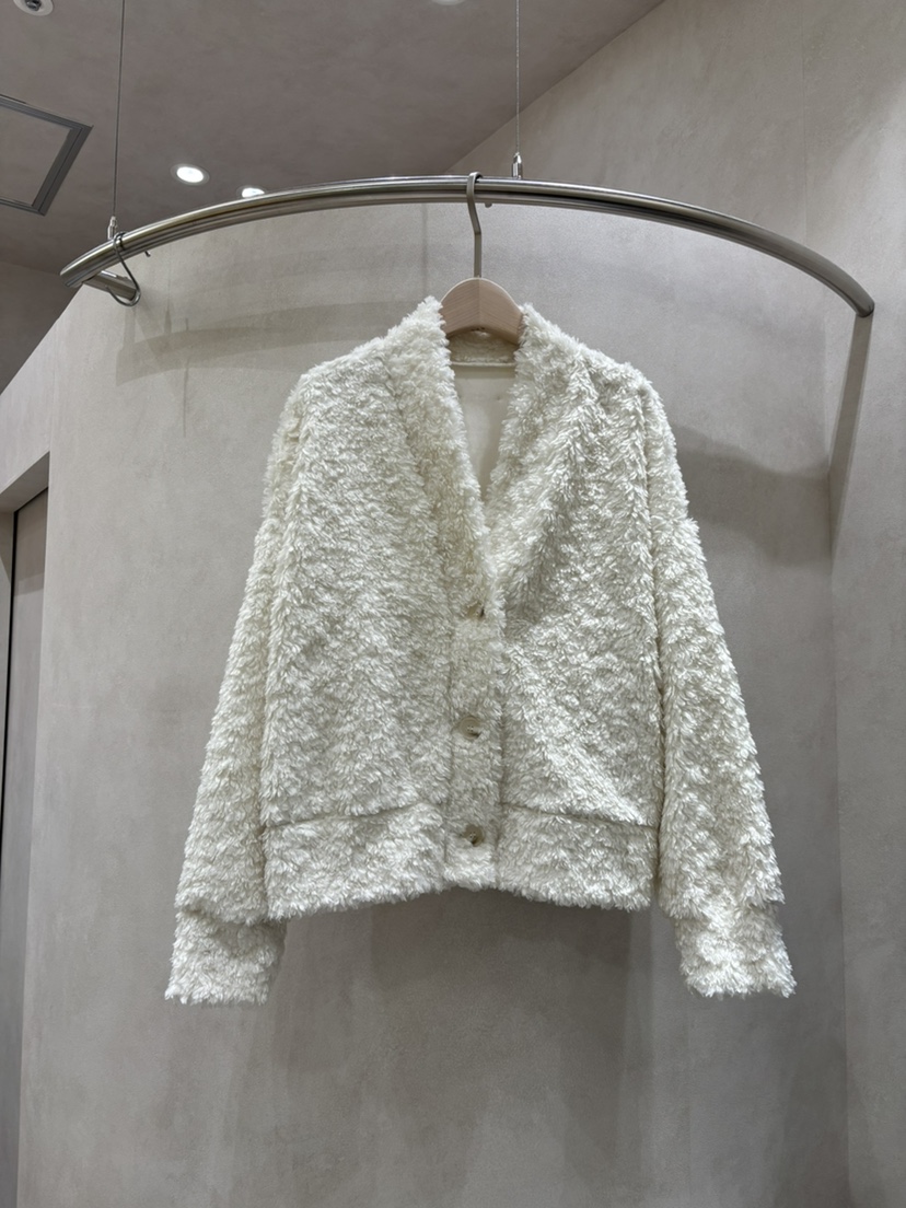 WHO IS SHE東大門㊣代購女士新款25秋冬真品夾克泰迪熊開衫WHO IS SHE夾克圖色1