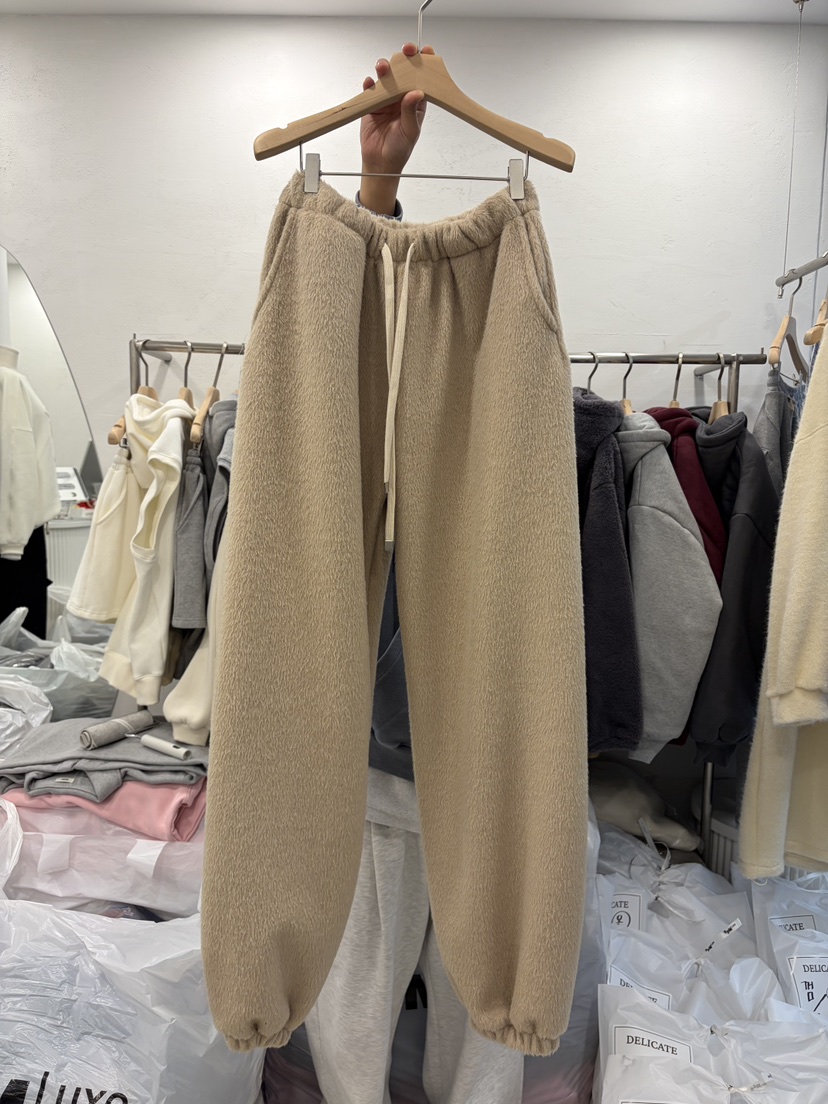 DELICATE韓國直郵㊣女士新款推薦熱賣真品職業時尚休閑褲羊毛DELICATE休閑褲圖色3