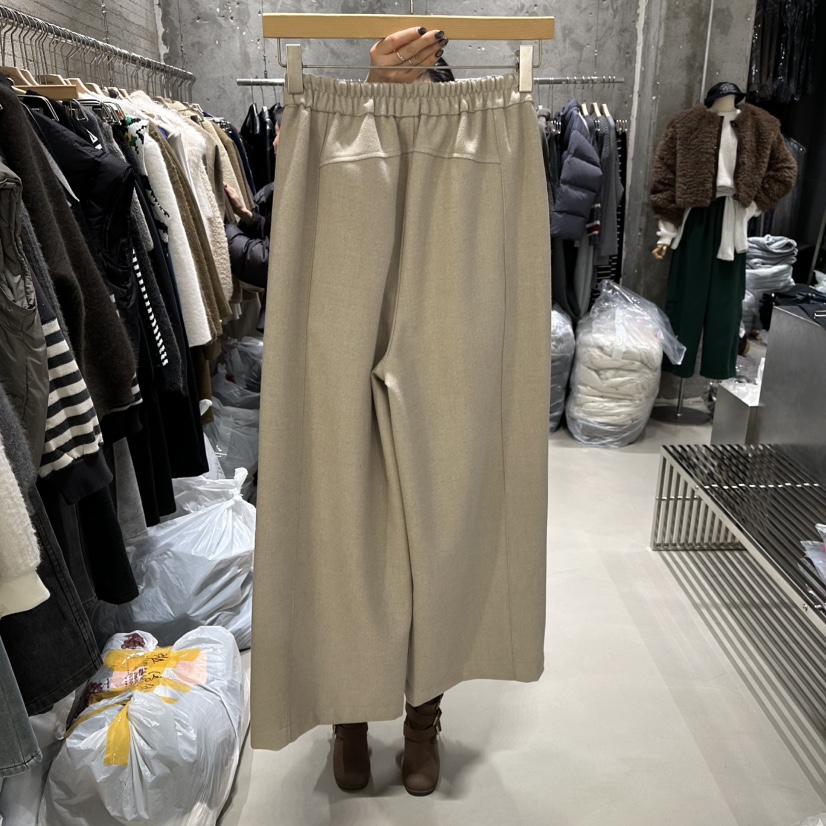 JUNI東大門㊣實拍女裝新品25秋冬熱賣時尚職業休閑真品休閑褲my juni休閑褲