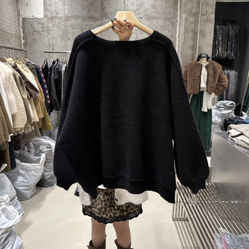 JUNI東大門㊣直郵女裝新品真品熱賣25秋冬職業休閑推薦衛衣my juni衛衣