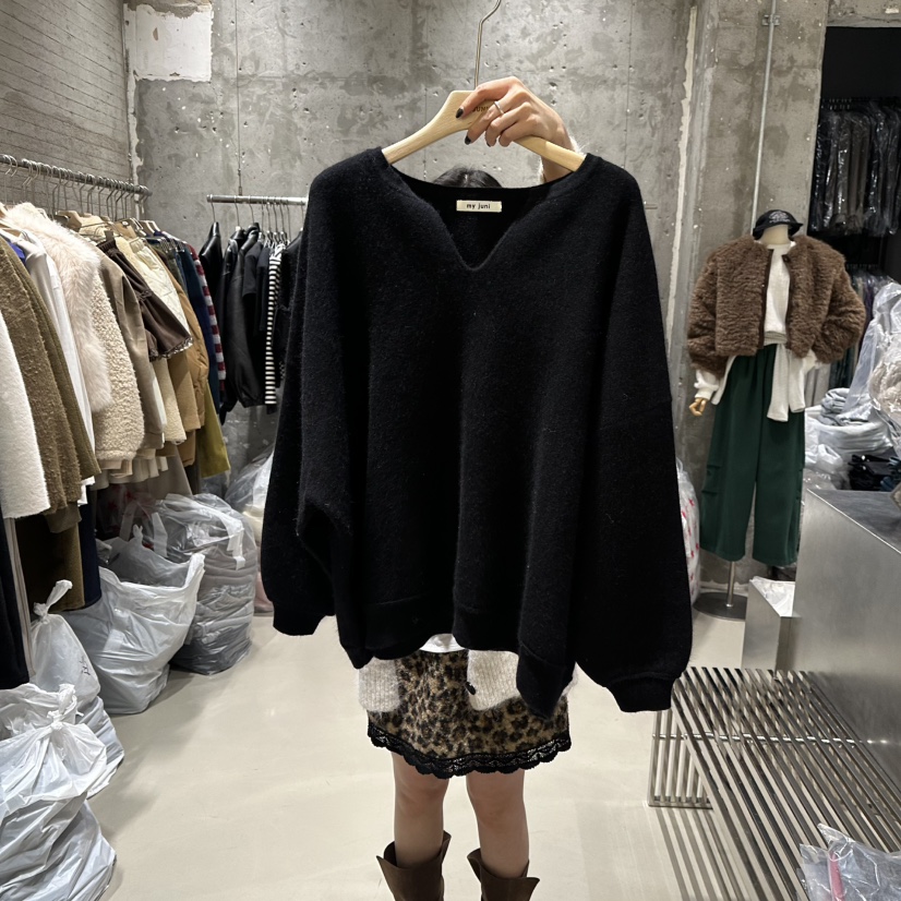 JUNI東大門㊣直郵女裝新品真品熱賣25秋冬職業休閑推薦衛衣my juni衛衣圖色2