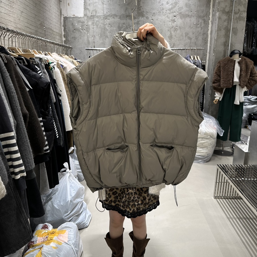 JUNI東大門㊣實拍女裝新品職業人氣真品休閑25秋冬推薦馬甲my juni馬甲圖色2