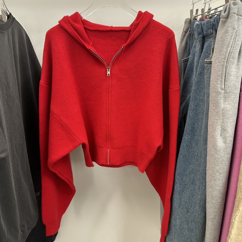 TOPDRESSING東大門㊣代購女士新款人氣時尚熱賣休閑衛衣拉鏈TOPDRESSING衛衣圖色1