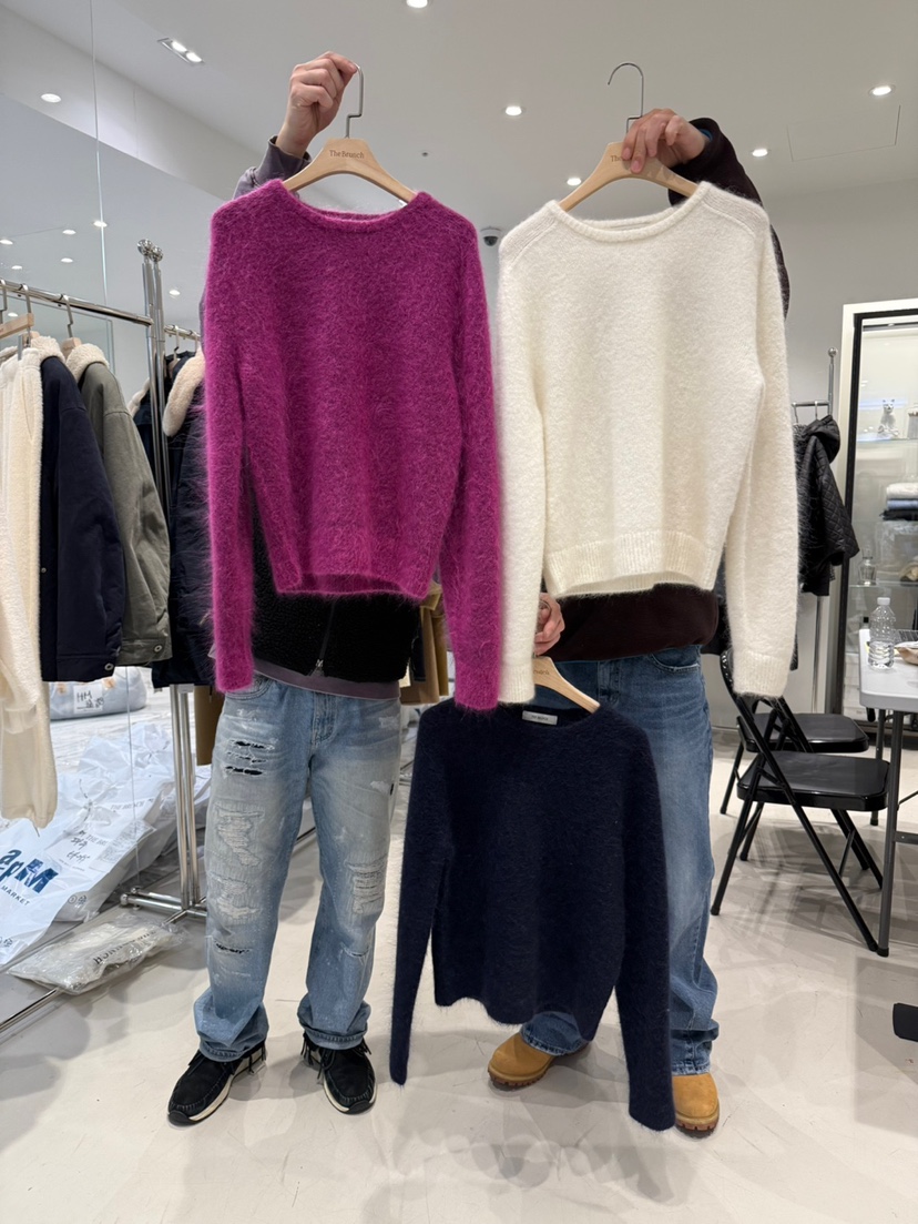 THE BRUNCH東大門㊣直郵女士新品職業時尚25秋冬人氣熱賣毛衣THE BRUNCH毛衣