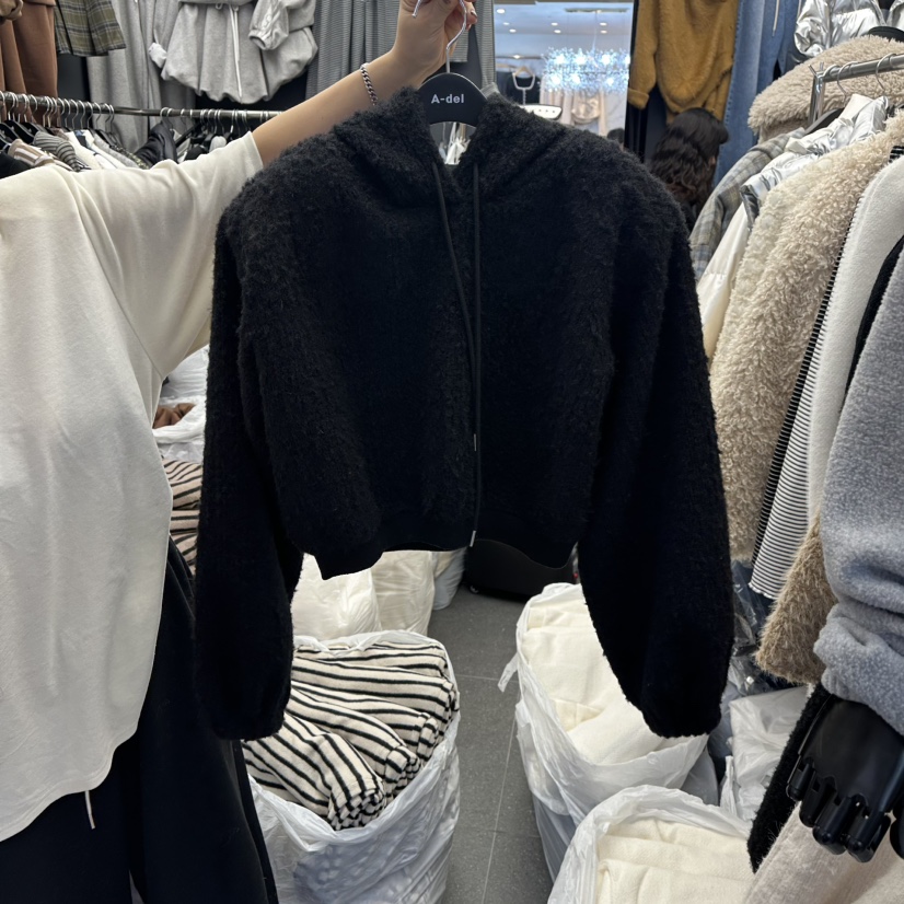 A-DEL韓國代購㊣女裝新款真品人氣時尚休閑25秋冬熱賣衛衣A-DEL衛衣圖色3
