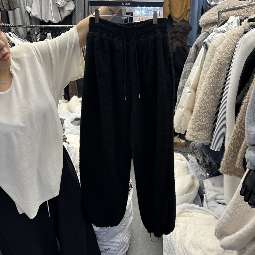 A-DEL韓國代購㊣女士新款25秋冬真品時尚熱賣休閑人氣休閑褲A-DEL休閑褲圖色3