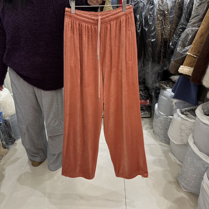 EGG IS東大門㊣代購女裝新品推薦休閑人氣職業時尚休閑褲加絨EGG IS休閑褲圖色1