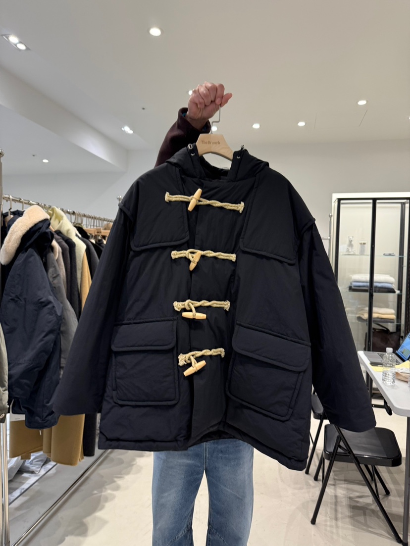 THE BRUNCH東大門㊣代購女裝新品職業熱賣25秋冬長款羽絨服鴨絨THE BRUNCH長款羽絨服圖色2