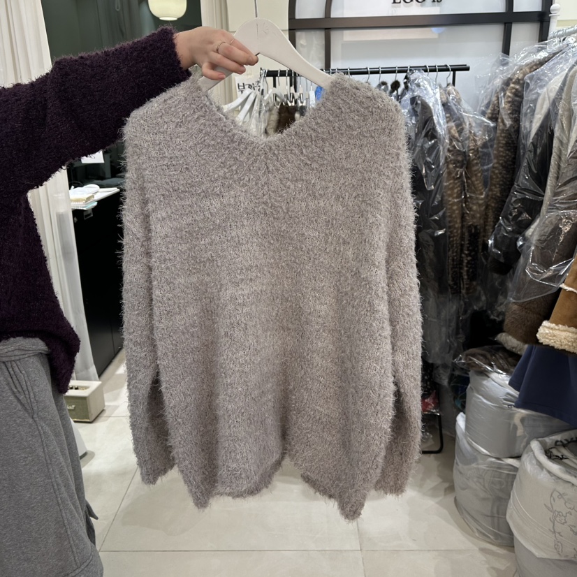 EGG IS韓國直郵㊣女裝新品25秋冬休閑熱賣時尚職業推薦針織衫EGG IS針織衫圖色4