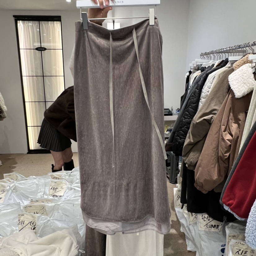 VENIR-a東大門㊣代購女士新款真品休閑推薦人氣職業熱賣長裙VENIR-a長裙圖色1