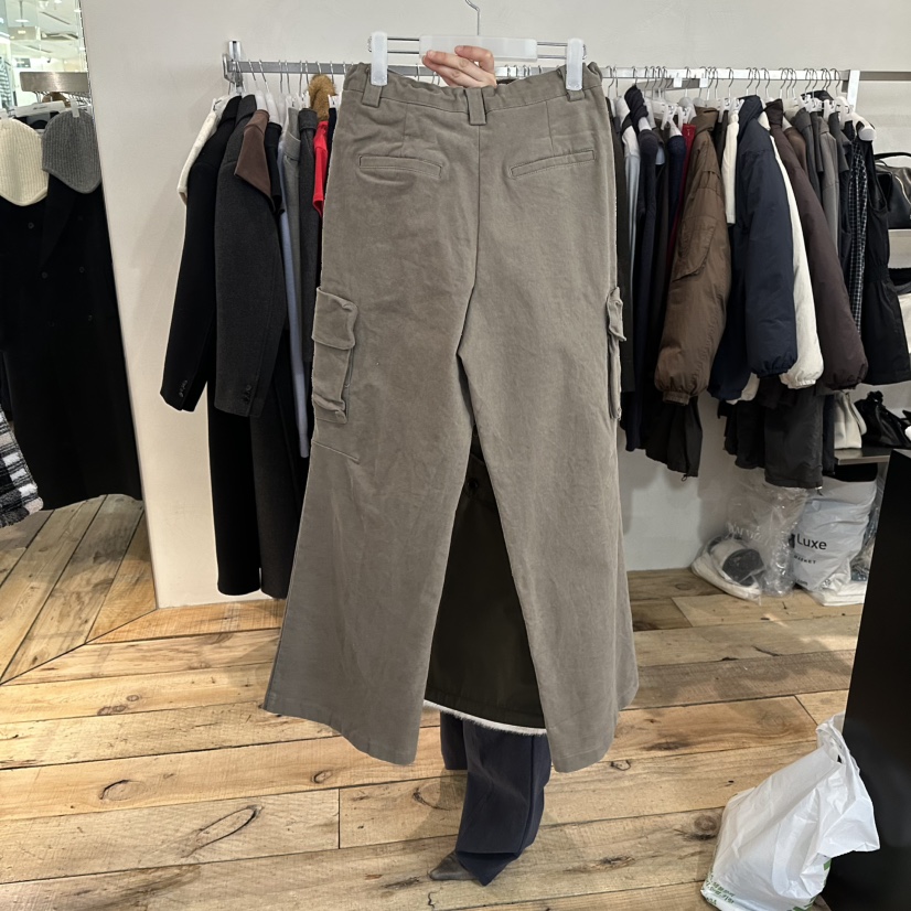 CREAM VILLA東大門㊣直郵女士新款熱賣休閑褲工裝褲CREAMVILLA休閑褲