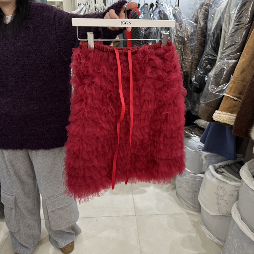 EGG IS韓國直郵㊣女士新款職業人氣熱賣真品時尚25秋冬短裙EGG IS短裙圖色2