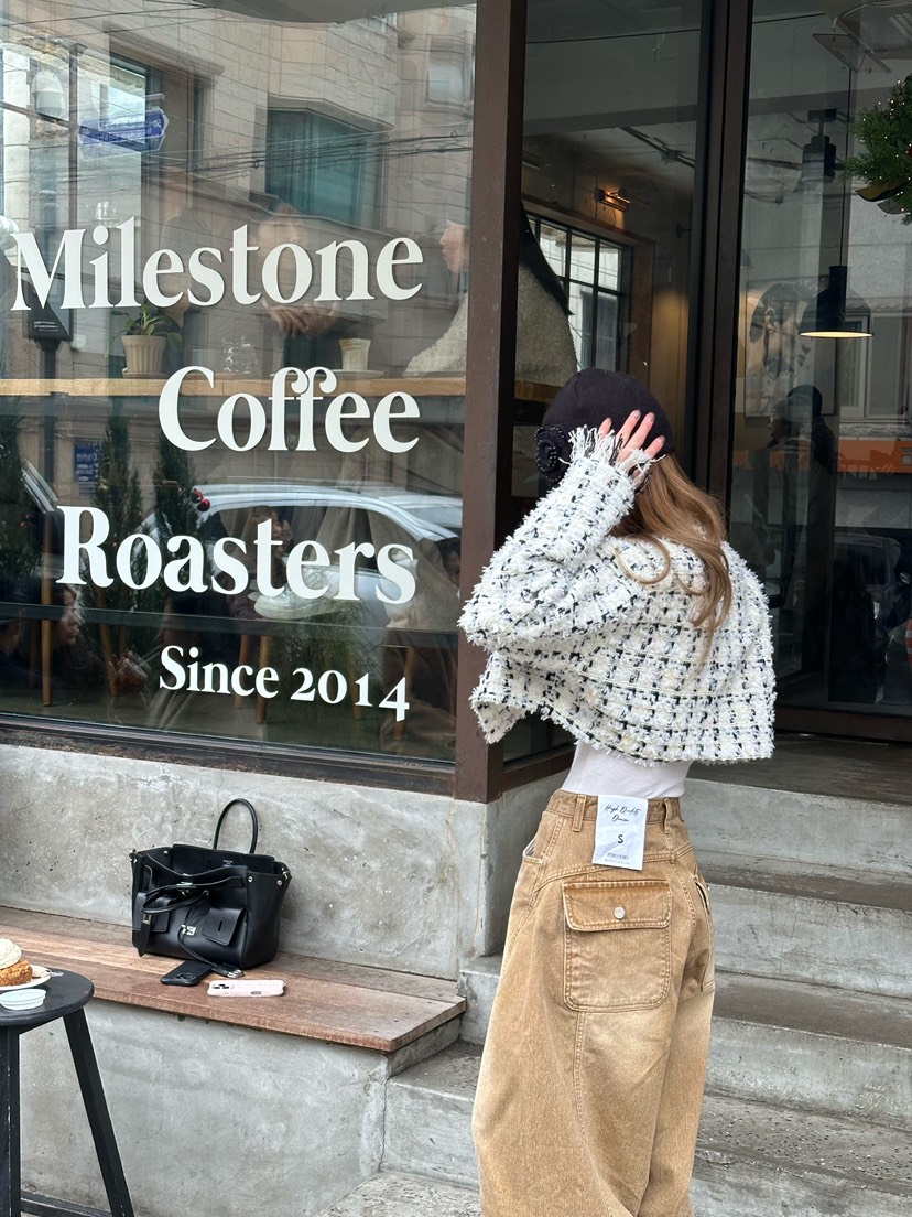 ZEROZERO東大門㊣實拍女士新品推薦時尚休閑牛仔褲工裝條紋ZEROZERO牛仔褲