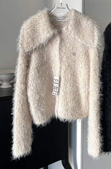 ZEROZERO東大門㊣代購女裝新品推薦休閑熱賣職業針織衫開衫ZEROZERO針織衫圖色1